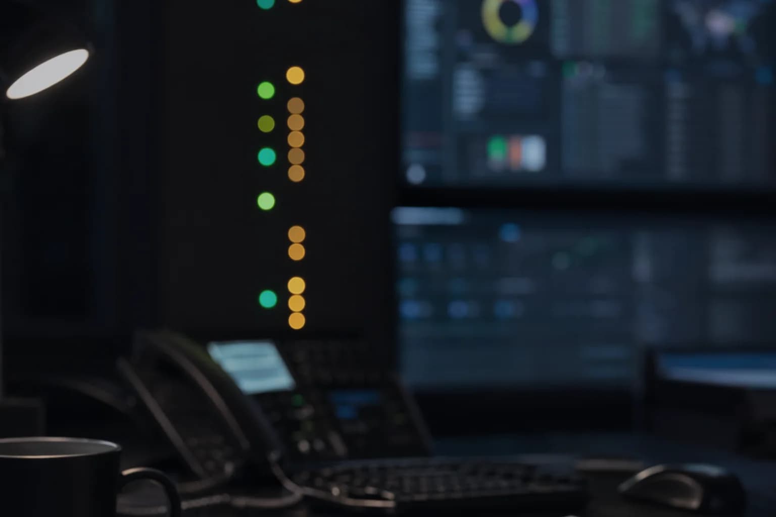 Managed hosting and deployment environment with runbooks and infrastructure status lights